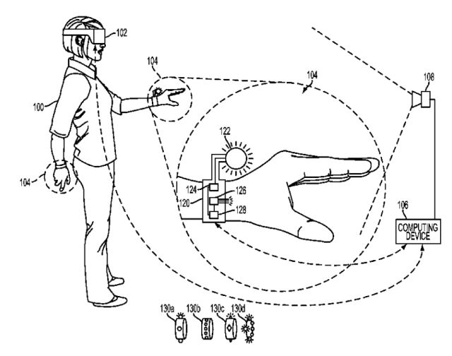 索尼新VR控制专利